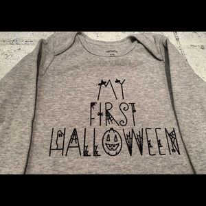 New! My First Halloween Unisex Onesie - 12 Months